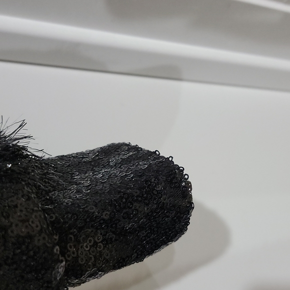 BLACK SEQUINED JUMPER - Picture 5 of 10